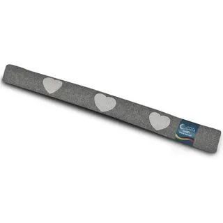 Famanu Zugluftstopper 120 cm - Mit 3 Gewichten, Anthrazit
