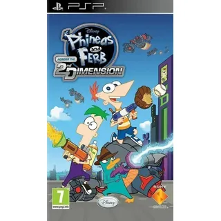 SONY Phineas & Ferb: Across the Second Dimension (Essentials) (Deleted Title) /PSP
