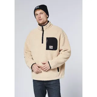 Chiemsee Troyer Fleecepullover Khaki S
