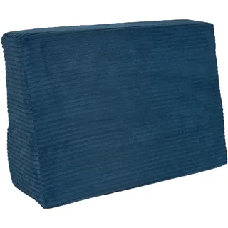 Pillows24 Palettenkissen Seitenkissen 60x40 aus Cord, Abnehmbarer Bezug