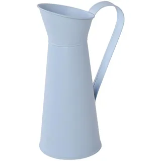 siduytin Rustikale Metallvase für Blumen, Bauernhaus Dekor, Akzent, verzinktes Metall, Blumenvase, Eisen, weiße Vasen für Blumen, goldene Vase, E