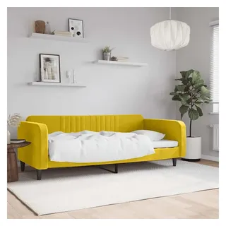 vidaXL Tagesbett 100 x 200 cm Gelb
