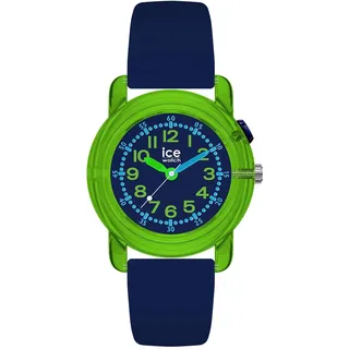 ICE-Watch Ice find Dino 36 mm Silikongehäuse Grün Silikonarmband Blau S
