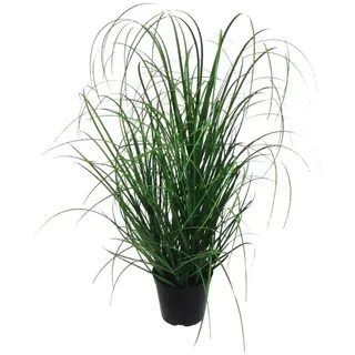 creativ-green Kunstpflanze Grasbusch, im Topf, Höhe 90 cm