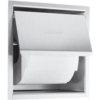 Wagner EWAR WP 157 Toilettenpapierhalter zur Unterputzmontage Edelstahl matt gebürstet