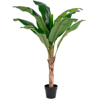 Kunstpflanze, Grün, Kunststoff, 163 cm, inkl. Topf, Dekoration, Blumen & Zubehör, Kunstpflanzen
