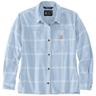 Carhartt Langarmhemd 105989-HD4 Carhartt Flannel US Kleidergrößen blau
