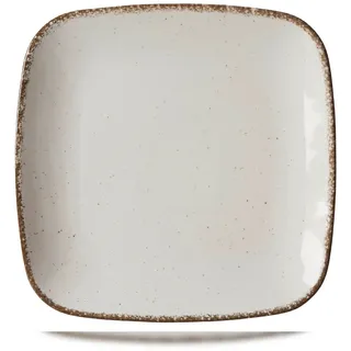 Ritzenhoff & Breker Frühstücksteller eckig 22,5 x 22,5 cm beige