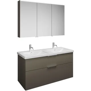 Eqio Set, Bestehend Aus Spiegelschrank Links, - Burgbad