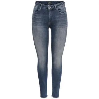 Only Onlblush Life Mid Sk Skinny Fit Blau 34/34