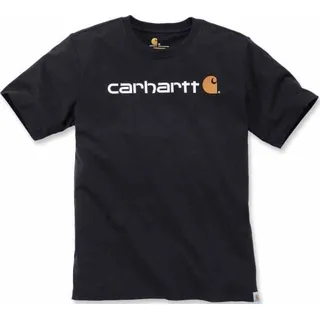 Carhartt, Herren, Shirt, Core Logo S/S, Schwarz, (M)