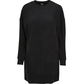 URBAN CLASSICS Shirtkleid Schwarz XS