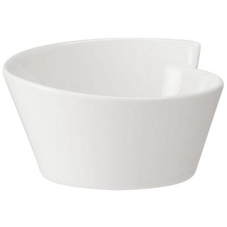 Villeroy & Boch Müslischale NewWave Reisschale, Porzellan, (1-tlg) weiß