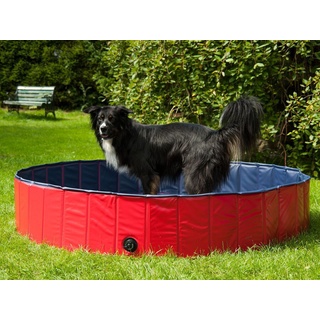 Procyon Hundepool Planschbecken für Haustiere 120cm oder 160cm mit Wasserablassventil besonders robu L