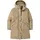 Damen Parka Größe S beige