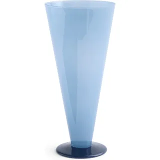 Conical L Vase konisch, blau