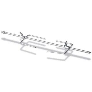 spieß mit fleischklammern für thüros t1 und t2 Drehspieß mit 2 Fleischklammern für T1 und T2 Ø 0 cm Edelstahl silber