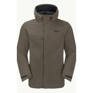 Jack Wolfskin Altenberg 3in1 Jacket Herren cold coffee L