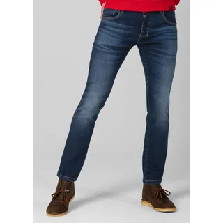 Slim-fit-Jeans TIMEZONE "Slim ScottTZ" Gr. 33, Länge 34, blau Herren Jeans Slim Fit