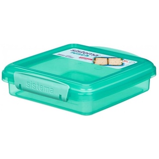 sistema Lunchbox Lunch Sandwich 0,45 L - Lunchbox - Farbe nicht frei wählbar!!!, Kunststoff blau