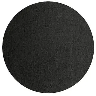 ASA Selection 7855420 Lederoptik Tischset rund, Ø 38 cm, Lederoptik, Polychlorid, schwarz