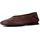 Women Moccasin Ballerina Burgundy 42 EU