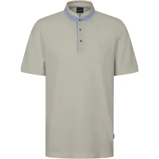 Bugatti Poloshirt, mit Stehkragen bugatti 40-beige