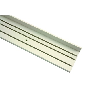 Gardinia Vorhangschiene P2Ü mit Blende, weiß, 250 cm