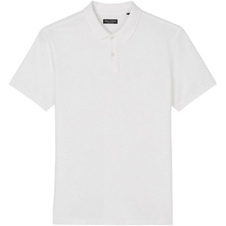 Marc O'Polo Poloshirt mit dezenter Logostickerei weiß XXXL (58)