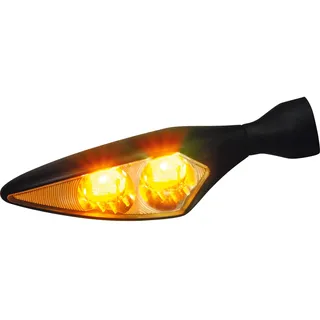KELLERMANN Rhombus Extreme Blinker - Schwarz Klar - FR/RL