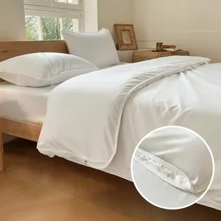 Allergie Bettwäsche mit Reißverschluss, Milbenbezug Bettdecke 135x200cm | Allergendichter Zwischenbezug, Für die Bettdecke, Allergiker Bettwäsche Decke