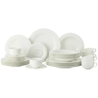 Thomas Kombiservice Sensai - White, Weiß, Keramik, 30-teilig, 270 ml,270 ml, 33x23.5x33.5 cm, Essen & Trinken, Geschirr, Geschirr-Sets, Kombiservice