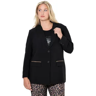 Ulla Popken Blazer schwarz 58-60