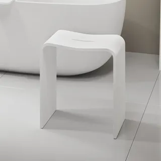 Decor Walther Hocker Stone 30 x 40 x 30 cm Weiß