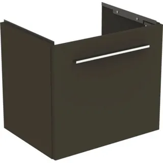 Ideal Standard i.life S Möbel-Waschtischunterschrank T5290NV 1 Auszug, 50 x 37,5 x 44 cm, quarzgrau matt