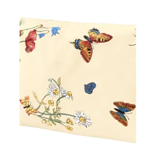 Bettwäsche BIERBAUM Gr. 2, beige (natur), B/L: 155cm x 200cm, Mako-Satin, B/L: 80cm x 80cm, 2 Stk., Mako-Satin, 100% Baumwolle, Bettwäsche, Bettwäsche