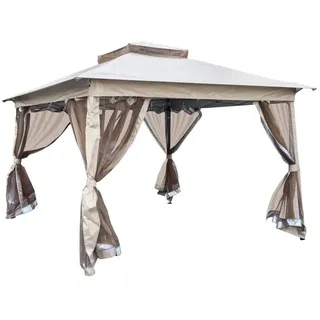 Jet-Line Faltpavillon 3,35 x 3,35 m Beige