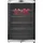HC 203 E AC/DC Getränkekühlschrank (115 l, 845 mm hoch, Schwarz/Rot)