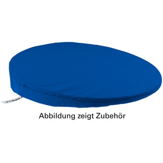 Bezug aus Baumwolle für Sitzkissen Orthopädisch Sitzkeil Keilkissen, 38 cm, Blau