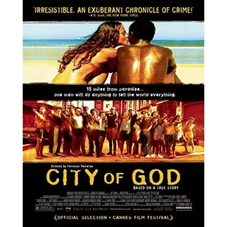 City of God (Cidade de Deus) - Poster cm. 30 x 40