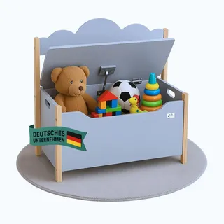 Coemo Truhenbank Trudi Grau 60 x 26 x 55 cm