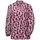 Langarmshirt mit Stehkragen Print Rosa 40
