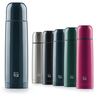 Blumtal Thermosflasche blau 0,7 l