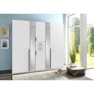 WIMEX Drehtürenschrank Vanea 225 x 208 x 58 cm Weiß