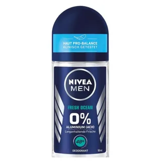 NIVEA Fresh Ocean Deodorant Roll-On 3 x 50 ml