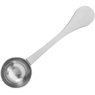 DINHEAROM Edelstahl Kaffeelöffel 20 Ml Messlöffel mit Langem Griff Messbecher für Kaffee Milchpulver Gewürze Küchenmesswerkzeug