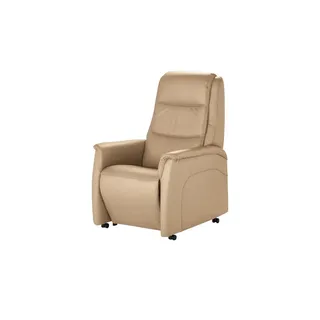 Hukla Ledersessel mit verschiedenen Funktionen Dean , braun , Maße (cm): B: 70 H: 109 T: 88.0