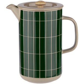 Marimekko - Tiiliskivi Kaffeebereiter, terra / dunkelgrün