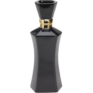 Vase, Schwarz-Gold, 35cm
