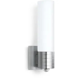 Steinel Außenleuchte Edelstahl 42,6 cm mit Bewegungsmelder 9,87 W 703 lm silberfarben